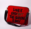 Queen’s Red Statement Bag