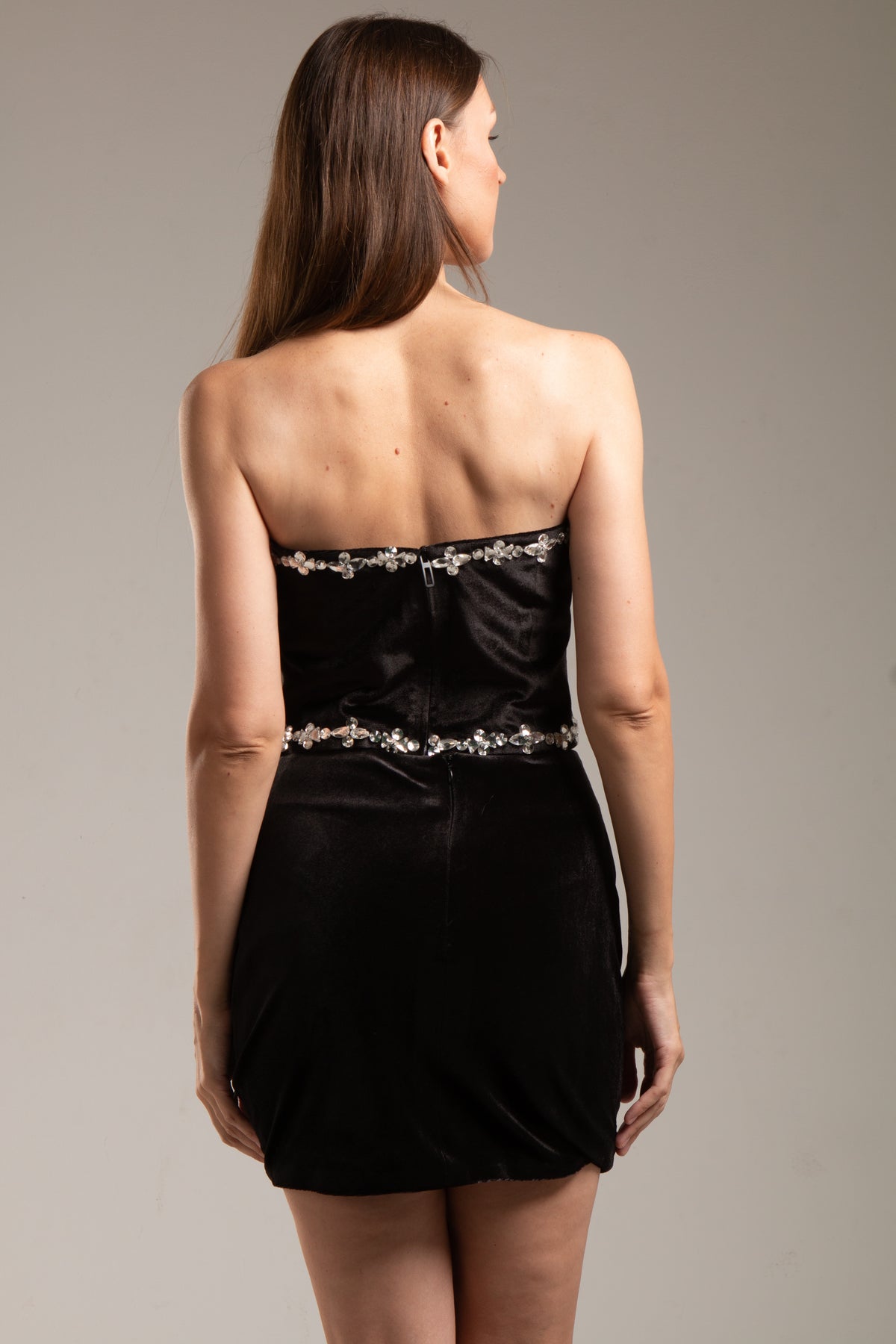 Black Velvet Corset